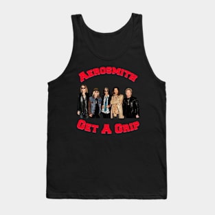 Aerosmith Get A grip Tshirt Red Tank Top